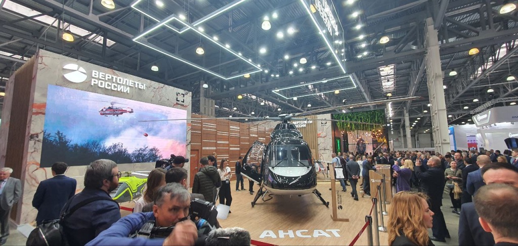 HeliRussia - выставка вертолетостроения